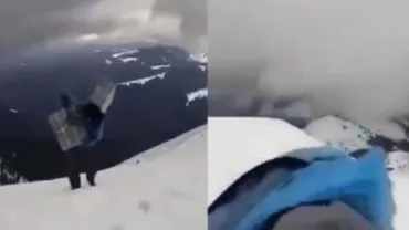 Contrabandiștii de țigări ucraineni s-au filmat în timp ce treceau, cu marfa în spate, munții în România