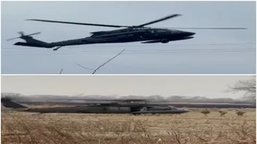 Militarii americani, misiune la granița dintre România și Ucraina. Mai mulți soldați au fost preluați de un elicopter militar la Vama Siret
