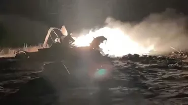 Primele imagini de la locul în care s-a prăbușit elicopterul IAR – 330 Puma, unde șapte militari au murit (VIDEO)