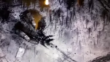 Forțele aeriene ale Ucrainei au distrus postul de comandă al rușilor în direcția Kiev (video)