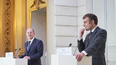 Scholz, replică pentru Macron: Nu voi trimite niciun soldat din armata noastră în Ucraina!