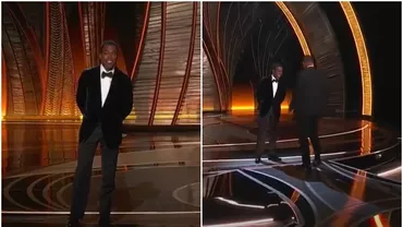 Clipe tensionate la Premiile Oscar 2022. Momentul în care Will Smith l-a pălmuit pe Chris Rock pe scenă (VIDEO)