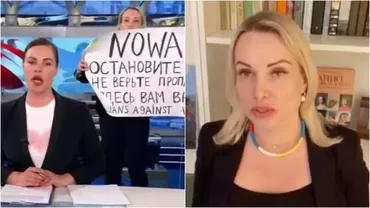 Mesaj suspect transmis în numele jurnalistei anti-război, din Rusia (FOTO)