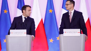 Premierul Poloniei, către Emmanuel Macron: De câte ori ați discutat cu Vladimir Putin, ce ați realizat? Nu e nimic de negociat cu criminalii! Ați negocia cu Hitler, Stalin, cu Pol Pot?