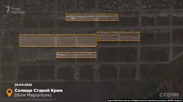O nouă groapă comună a fost descoperită lângă Mariupol. Atrocitățile surprinse cu ajutorul sateliților