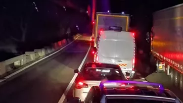 Trafic blocat pe Valea Oltului,  în urma coliziunii a două TIR-uri. Bilanțul victimelor (VIDEO)