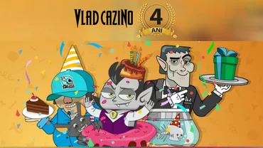 Primii 4 ani pentru Vlad Cazino în sectorul românesc de jocuri de cazino online