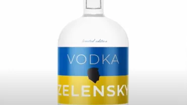 Drink for Peace: vodca Zelensky a apărut în Elveția. Încasările vor fi trimise Ucrainei