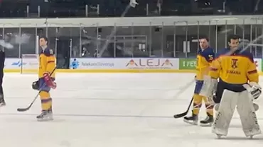 Hocheiştii din naţionala României au cântat imnul așa-numitului Ținut Secuiesc, la Campionatul Mondial! În patinoar, praf!