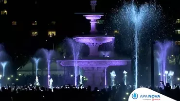 Fântânile din Piața Unirii se redeschid sâmbătă, cu un spectacol multimedia impresionant (VIDEO)