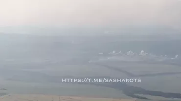 Imagini dramatice: Cum se vede de la mare înălțime cea mai fierbinte zonă a frontului din Ucraina