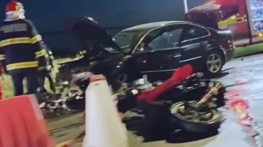 Accident pe o stradă din Ploiești: un motociclist a murit pe loc după ce a intrat în coliziune frontală cu un autoturism