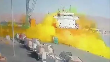 Scurgere de gaz toxic în portul Aqaba din Iordania: 10 morți și sute de răniți
