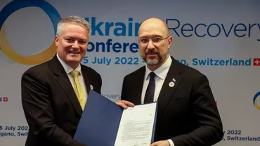Denis Şmihal: Ucraina a depus o cerere de aderare la Organizaţia pentru Cooperare şi Dezvoltare Economică