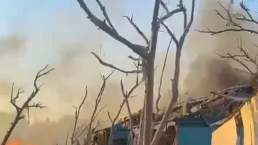 Încă un atac aerian în regiunea Odesa! Rușii au lăsat urme dezastruoase, în satul Zatoka (video)