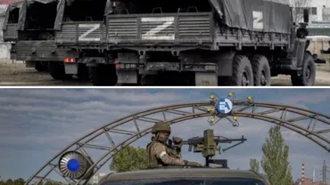 Imagini cu vehicule militare ruse în clădirea unui reactor nuclear de la Zaporojie. Cresc îngrijorările privind un dezastru nuclear (FOTO)