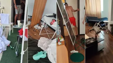 Apartament închiriat în Mamaia, devastat de un grup de tineri: Ameţiţi de aburii alcoolului, au au rupt scaune, mese și canapele