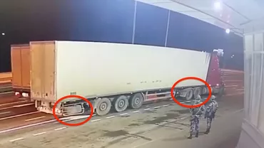Confuzii după ce FSB a publicat imagini cu camionul care ar fi provocat explozia de pe Podul lui Putin. Într-una din poze are mai puține roți