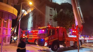 Incendiu la mansarda sediului Arhiepiscopiei Tomisului (VIDEO)