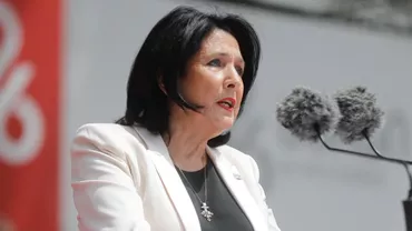 Președinta Georgiei, așteptată, mâine, de Klaus Iohannis. Ce va cuprinde agenda discuțiilor