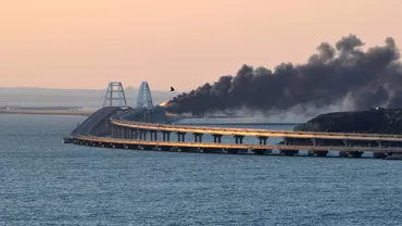 Cât de afectat este Podul Kerci, cea mai importantă legătură dintre Rusia și Ucraina