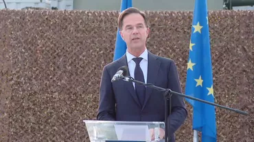 Mark Rutte: „Rămânem alături de prietenii noştri ucraineni şi apărăm democraţia şi libertatea, valori la care nu vom renunţa niciodată!” (VIDEO)