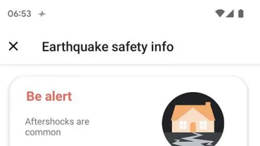 Telefoanele Android au primit alertă de cutremur cu 10 secunde înainte de producerea lui: „Aveam timp să ies din casă”