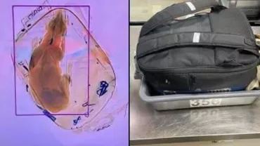 Un câine a fost descoperit într-un bagaj de mână în Statele Unite: s-a întâmplat la un punct de control al unui aeroport din Wisconsin