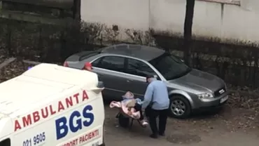 O femeie din Iași a fost transportată la ambulanță cu roaba de cărat ciment: „Măcar e tracțiune spate” (VIDEO)