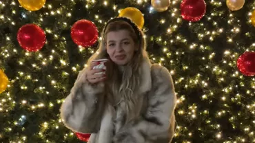 Celebra vloggheriță, dezamăgită de Târgul de Crăciun din Sibiu: „Nu a fost cine știe ce