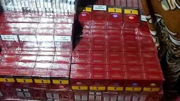 Aproximativ 3,5 milioane pachete cu ţigări de contrabandă, depistate de poliţiştii de frontieră în 11 luni din 2022