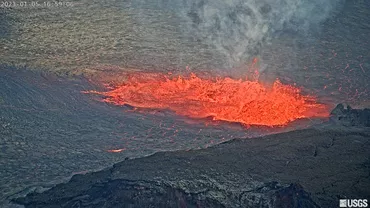 Vulcanul Kilauea a reintrat în erupţie. Nivelul de alertă a fost ridicat (VIDEO)