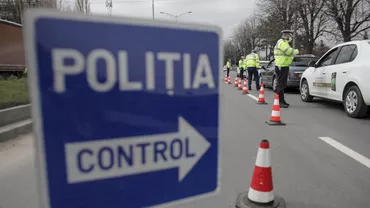 În Dâmbovița, poliţiştii au găsit, în timpul unui control de rutină, un șofer de 10 ani