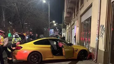 Șoferul unui BMW, la un pas să spulbere un polițist în centrul Capitalei
