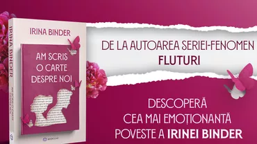 BOOKZONE îți aduce în atenție Am scris o carte despre noi, de Irina Binder