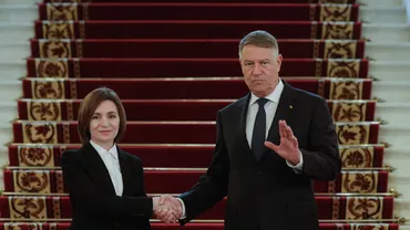 Maia Sandu, primită la București de Klaus Iohannis în contextul amenințărilor rusești