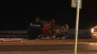 Accident mortal într-o intersecție din Brașov: Două autoturisme au intrat în coliziune (VIDEO)