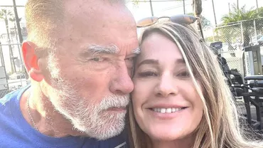 Nadia Comăneci s-a pozat din nou cu Arnold Schwarzenegger: Am dat peste prietenul meu drag întâmplător