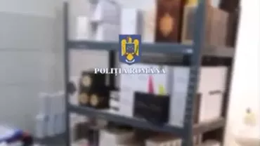 Cadoul polițiștilor de Ziua Îndrăgostiților. Parfumuri de contrabandă, ridicate în urma a nouă percheziţii domiciliare (VIDEO)