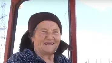 Mița tractoristă, șoferița de 76 de ani: „Cât m-o ține Dumnezeu, nu renunț” (VIDEO)