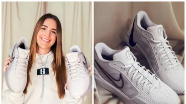 O baschetbalistă de origine română face senzație în SUA și are propria colecție Nike. Sabrina Ionescu a insistat să apară și motive românești pe pantofi (FOTO, VIDEO)