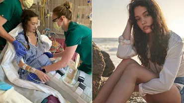 Povestea impresionantă a unei tinere supermodel de 20 de ani / A intrat în moarte clinică de trei ori şi a rămas fără picioare în urma Covid-19