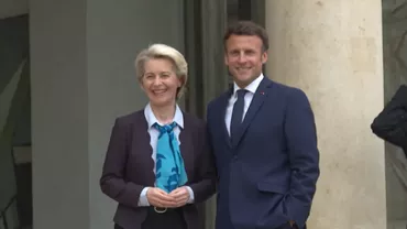 Bloomberg: Macron discută cu lideri UE despre înlocuirea Ursulei von der Leyen cu Mario Draghi la șefia Comisiei Europene