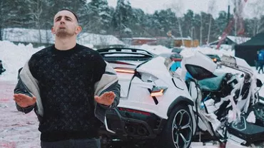 Momentul în care un rus își distruge bolidul de 250.000 de euro pentru like-uri (VIDEO)