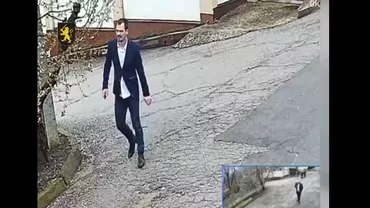 Momentul în care un om de afaceri moldovean evadează înainte de a reveni în arest  / Este acuzat că a înșelat sute de clienți (VIDEO)