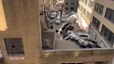 O parcare supraetajată s-a prăbuşit în Manhattan: „A durat 10 secunde”. Cel puţin un mort și cinci răniți (VIDEO)