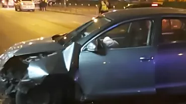 Accident grav în București, încheiat cu un circ total și tineri care au încercat să fugă de poliție: ”Băi, nu am făcut nimic, ho!