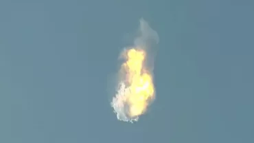 Starship de la SpaceX, cea mai puternică rachetă construită vreodată, a explodat după lansare (VIDEO)