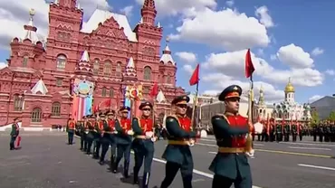 Serviciile secrete britanice: Majoritatea soldaților care au participat la parada de 9 mai din Piața Roșie nu făceau parte din armata rusă (VIDEO)