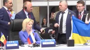 Altercație și îmbrânceli între delegațiile Rusiei și Ucrainei, la un forum din Ankara (VIDEO)